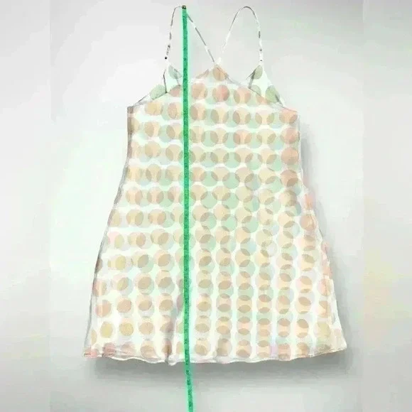 Womens Sensara Slip Dress Size Medium Polka Dot Adjustable Straps NEW - Picture 7 of 8